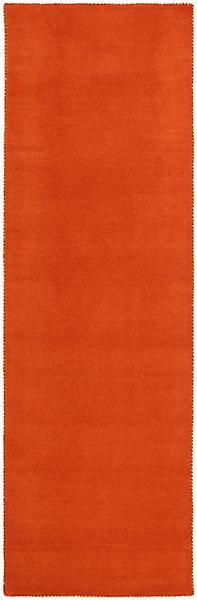 carpetfine Wollteppich "Gabbeh Lola Uni" rechteckig 14 mm Höhe mit natürlic günstig online kaufen