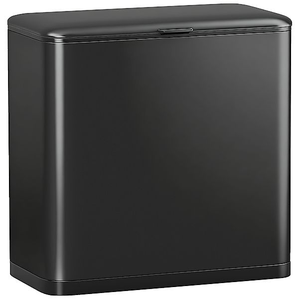 HOMCOM Mülleimer 8 L hängend Abfalleimer mit ofen bleibendem Deckel und abn günstig online kaufen