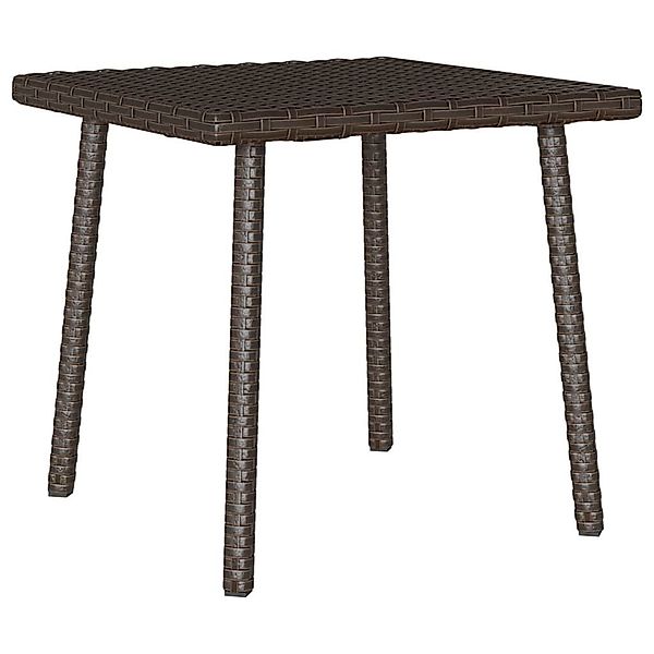 vidaXL Gartentisch Garten-Couchtisch Rechteckig Braun 40x40x37 günstig online kaufen