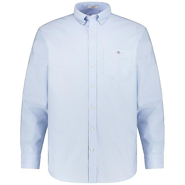 Gant Freizeithemd aus Baumwolle Farbe hellblau Größe: 5XL günstig online kaufen