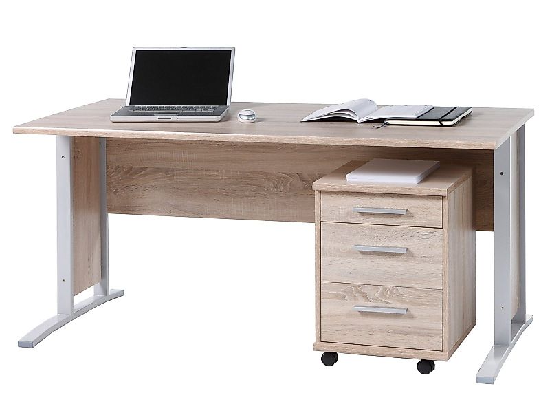 PREISBRECHER Schreibtisch Clermont, 150 x 73 günstig online kaufen