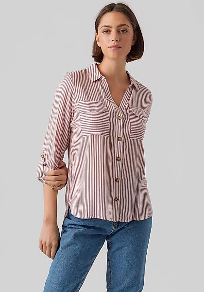 Vero Moda Hemdbluse VMBUMPY L/S SHIRT günstig online kaufen
