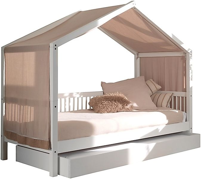 Home affaire Hausbett »Forrest mit Dachaufbau, Textilhimmel, später umbauba günstig online kaufen