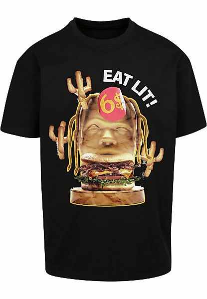 MisterTee T-Shirt "MisterTee Unisex Eat Lit Oversize Tee" 1 Stk. tlg. günstig online kaufen