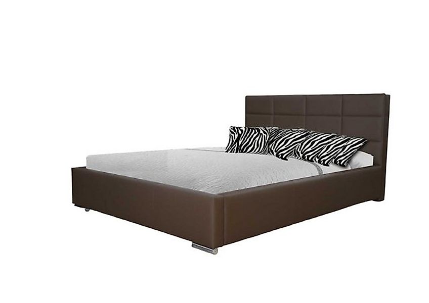JVmoebel Bett Doppelbett Bett Polster Kunst Leder Schlafzimmer Ehebett (1-t günstig online kaufen