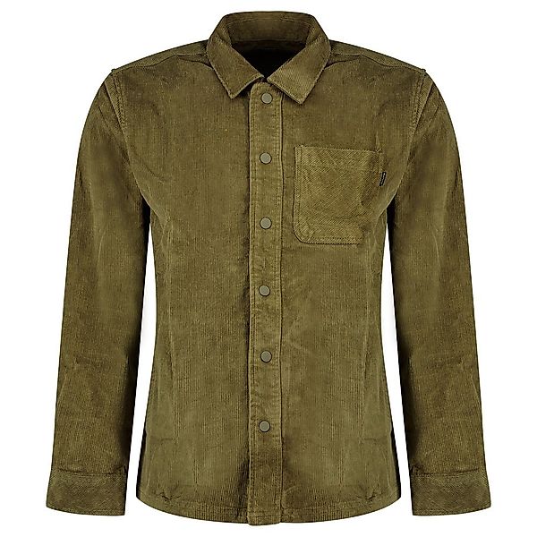 Hurley Bixby Cord Flannel Langarm-shirt M Medium Olive günstig online kaufen