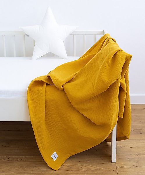 Babydecke Baumwolle MUSSELIN Decke Tuch Sommerdecke 95x95 120x120 150x200 c günstig online kaufen