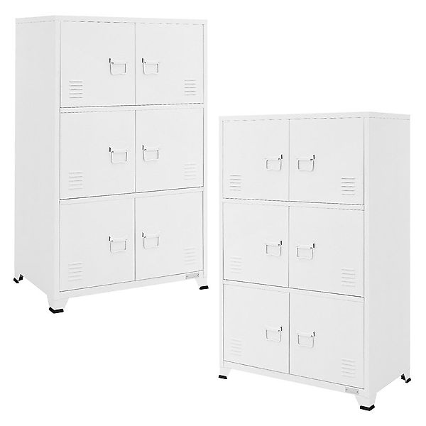 ML-DESIGN Aktenschrank Metallschrank mit Schubladen, freistehender günstig online kaufen