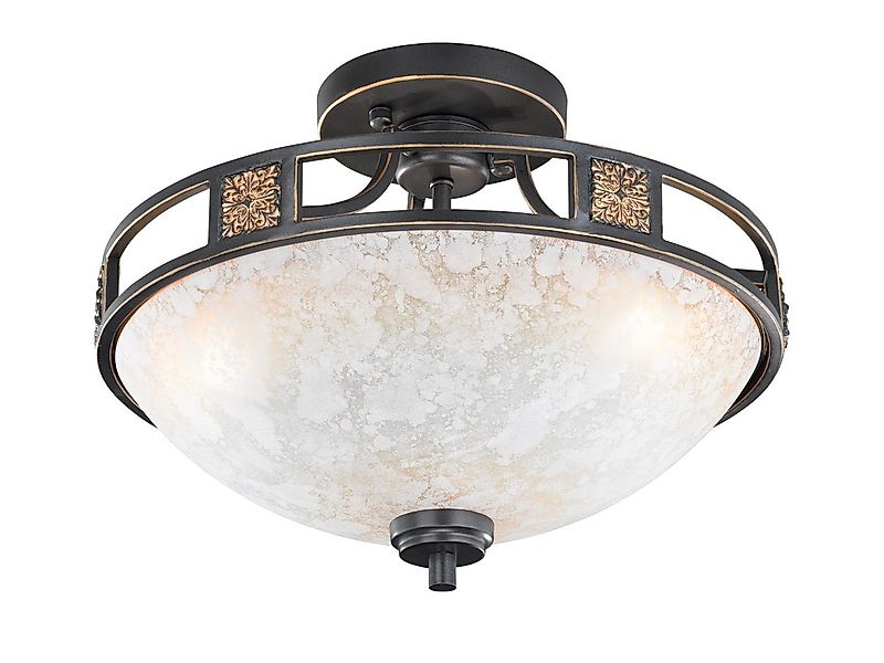 TRIO Leuchten LED Deckenleuchte, LED wechselbar, Warmweiß, groß-e nostalgis günstig online kaufen