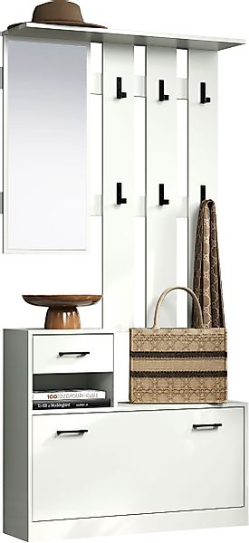 INOSIGN Garderoben-Set Basel, (Komplett-Set, 2-St), Schuhkipper günstig online kaufen