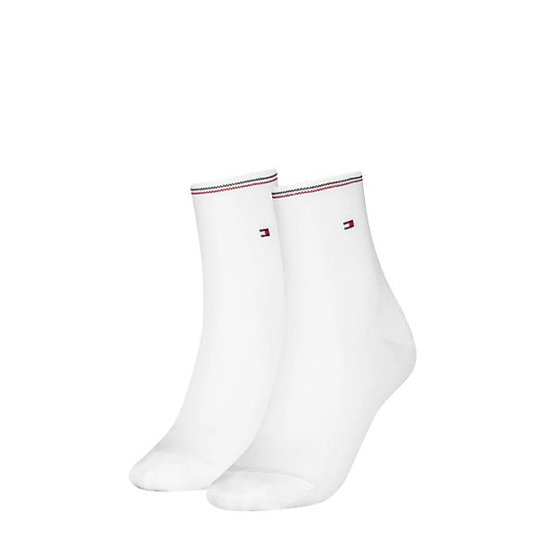 Tommy Hilfiger Socken "TH WOMEN SHORT SOCK 2P SHINE", (2 Paar), mit feinem günstig online kaufen