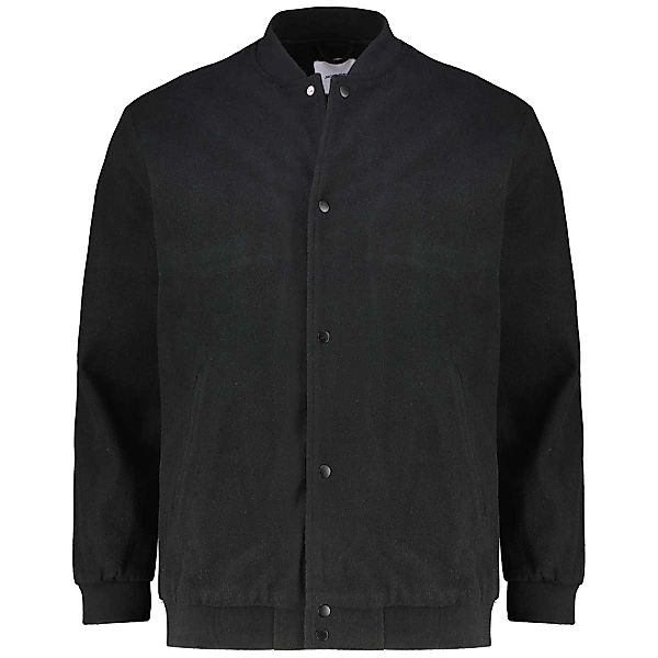 Jack&Jones Blousonjacke aus Wollmischung Farbe schwarz Größe: 6XL günstig online kaufen