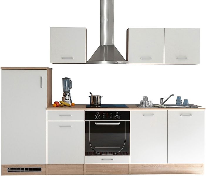 BASIC by Balculina Küchenzeile »Andy«, Breite 270 cm, wahlweise mit E-Gerät günstig online kaufen