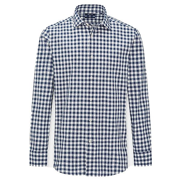 FaÇonnable Sportswear Club Massena Melange Large Gingham Shirt L Blue / Whi günstig online kaufen