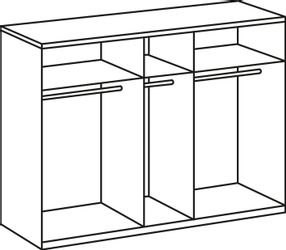 Wimex Kleiderschrank "New York" in vielen Breiten, 208 oder 236cm hoch günstig online kaufen