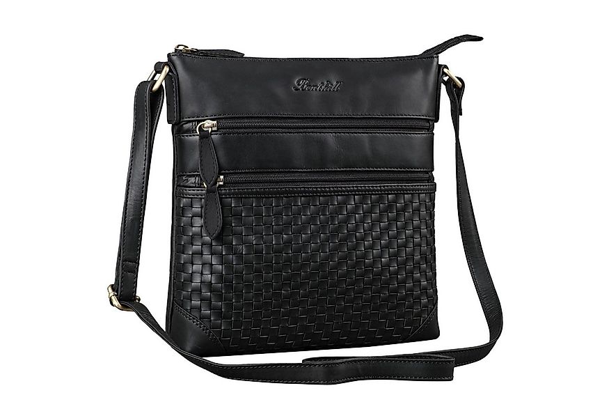 Benthill Umhängetasche Damen Echt Leder Schultertasche Vintage Handtasche g günstig online kaufen