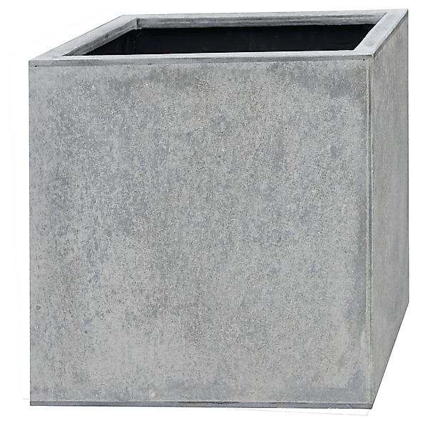 Pflanztopf  39 cm x 39 cm x 39 cm Grau günstig online kaufen