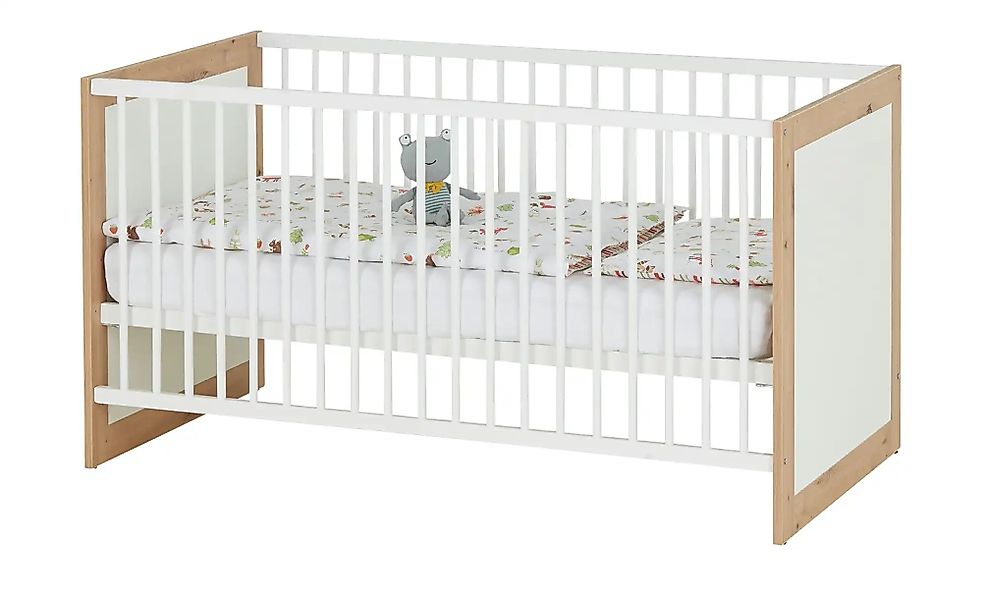 Kinderbett  Julius ¦ weiß ¦ Maße (cm): B: 76,1 H: 77,9 Baby > Babymöbel > B günstig online kaufen
