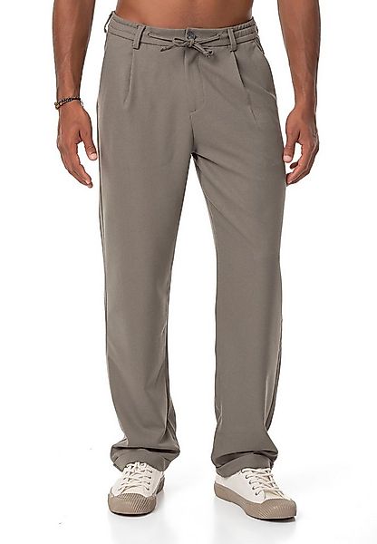 RedBridge Stoffhose mit Struktur und Tunnelzugbund Klassisch Modern Elegant günstig online kaufen