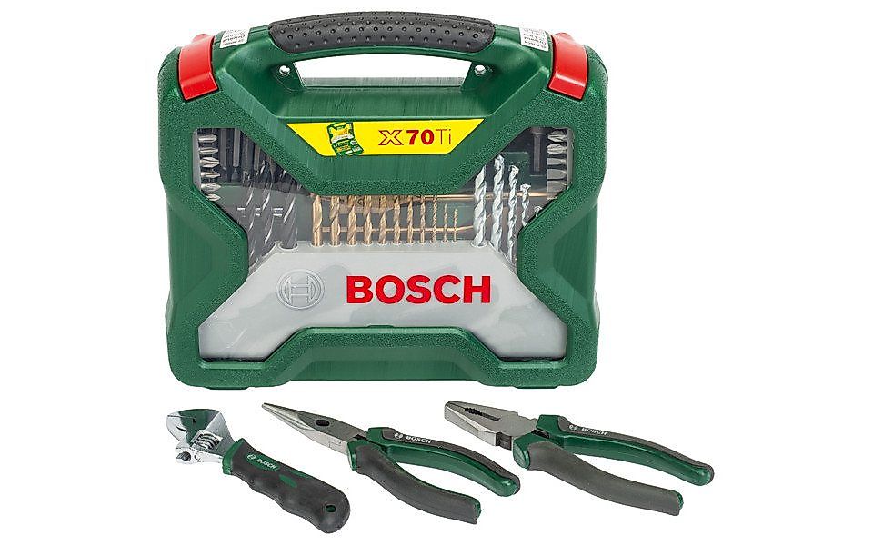 BOSCH Bohrer- und Bitset Bosch Bit-Bohrer Set X-Line 70-teilig inkl. günstig online kaufen