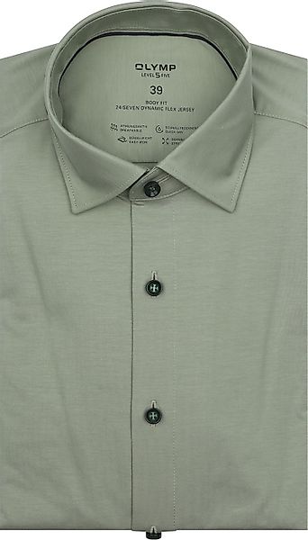 OLYMP Hemd Level 5 24/Seven Grün - Größe 43 günstig online kaufen
