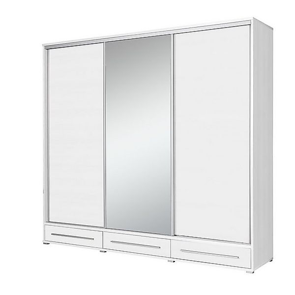 Beautysofa Kleiderschrank Großer moderner geräumiger Schiebeschrank mit Fäc günstig online kaufen