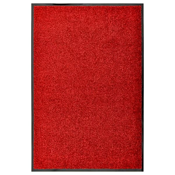 Fußmatte Waschbar Rot 60x90 Cm günstig online kaufen