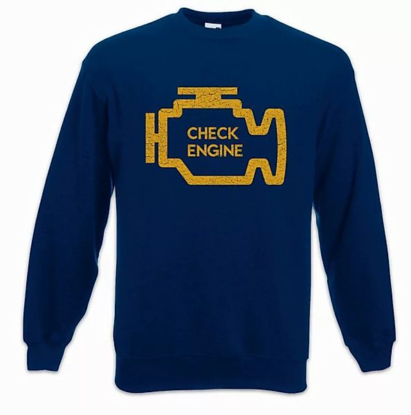 Urban Backwoods Sweatshirt Check Engine Sweatshirt Race Racing car Driver R günstig online kaufen