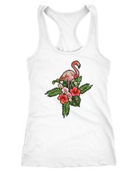 Neverless Tanktop Damen Tank-Top Flamingo Tropical günstig online kaufen