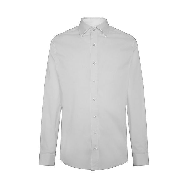 Hackett Stretch Pop Dc Langarm Hemd L White günstig online kaufen