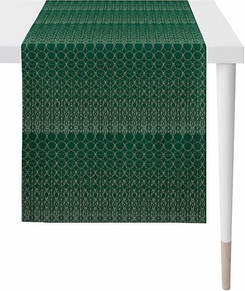 APELT Tischläufer "1308 Loft Style, Jacquard" Fleckschutz günstig online kaufen