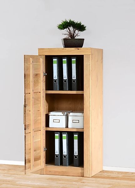 VOGL Möbelfabrik Aktenschrank "Toronto", in 2 Breite, 3 Fächer, teilmassiv, günstig online kaufen