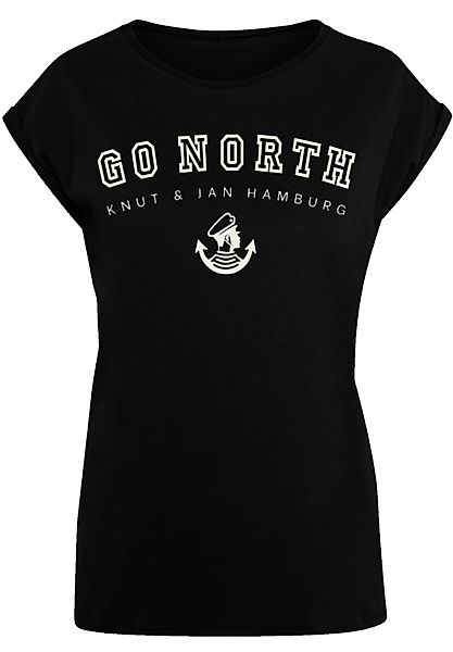 F4NT4STIC T-Shirt "PLUS SIZE Go North", Print günstig online kaufen
