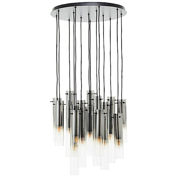 Brilliant Pendelleuchte »Glasini« E14 1 Stk. 199 x 52 cm, 14 x E14, kürzbar günstig online kaufen