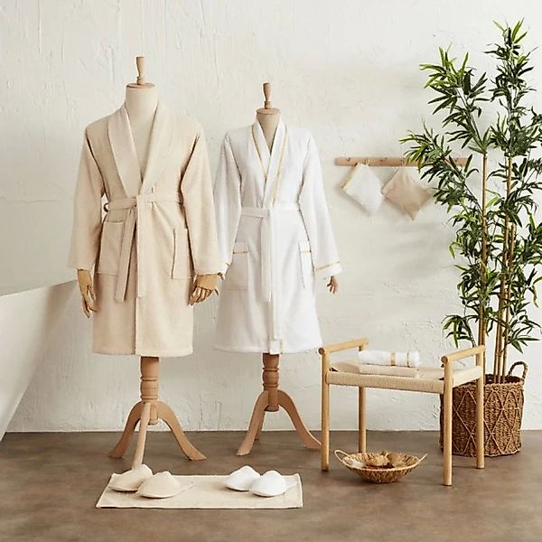Karaca Bademantel Glory Lurex 9-teiliges Familien günstig online kaufen