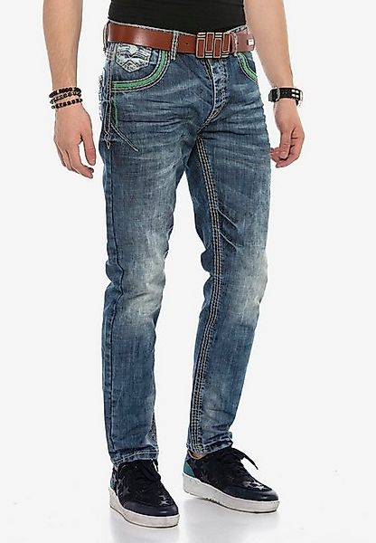 Cipo & Baxx Bequeme Jeans mit auffälligen Ziernähten günstig online kaufen