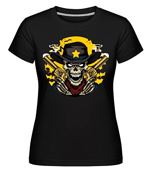 Cowboy Skull · Shirtinator Frauen T-Shirt günstig online kaufen