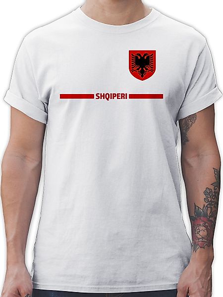 Shirtracer T-Shirt Albanien Trikot Wappen, Shqipëri günstig online kaufen