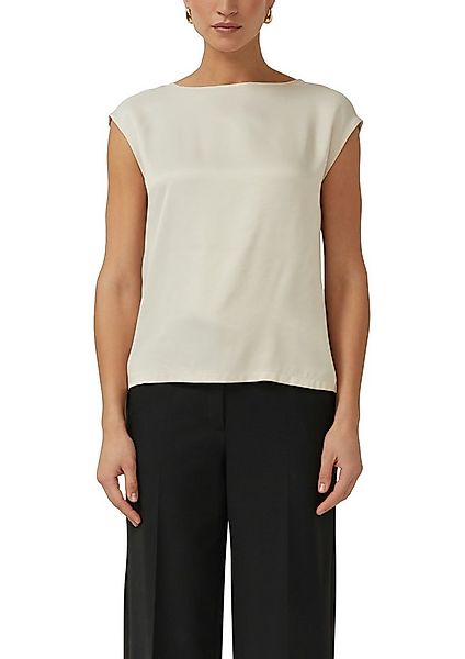 s.Oliver BLACK LABEL Rundhalsshirt mit Stretchanteil günstig online kaufen