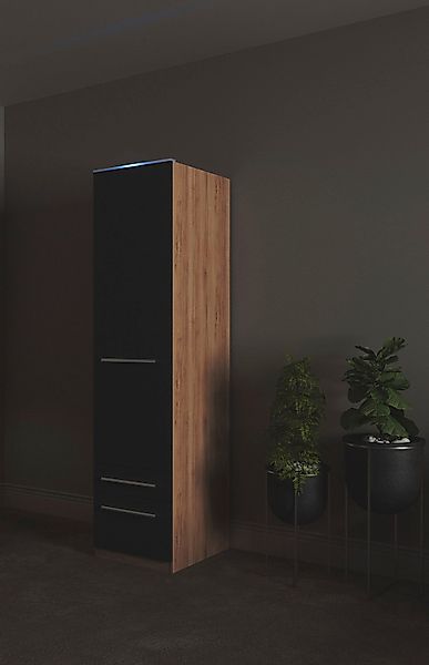 priess Kleiderschrank "Schrank Garderobe Wäscheschrank Barcelona in 5 Breit günstig online kaufen