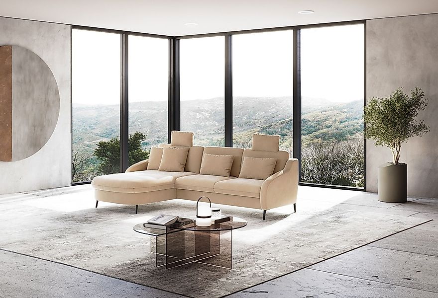 sit&more Ecksofa "Soul L-Form" wahlweise mit Bettfunktion und Bettkasten od günstig online kaufen