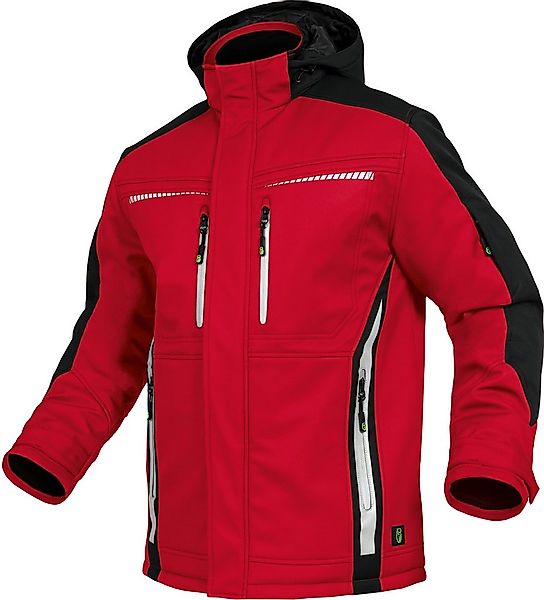 Leibwächter Winterjacke Flex-Line Herren Winter Softshelljacke mit Rückenis günstig online kaufen