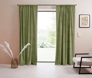 LeGer Home by Lena Gercke Vorhang "Samt Ladina" Stangendurchzug 1 Stk. tlg. günstig online kaufen