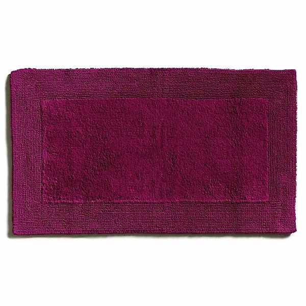 Möve Badteppiche Doubleface - Farbe: berry - 266 - 60x100 cm günstig online kaufen