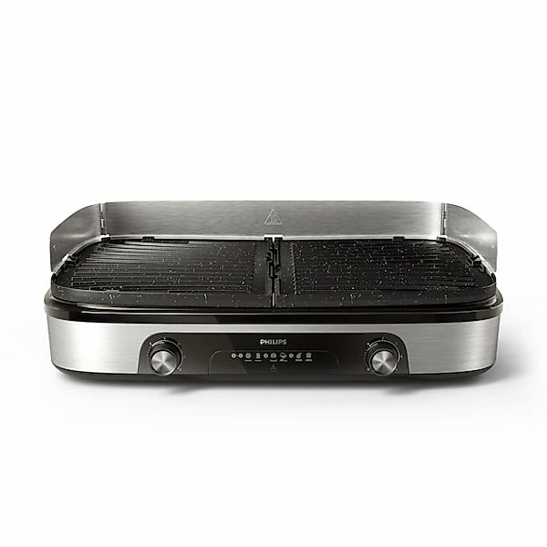 Philips Tischgrill »HD6222/90 5000 Series, 2 Heizzonen, wendbare Platten«, günstig online kaufen