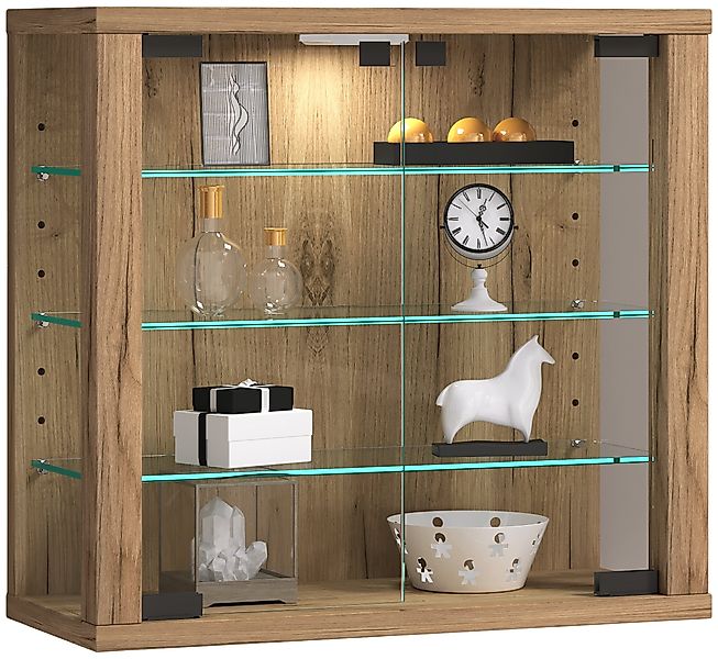 VCM Hängevitrine Wandvitrine Hängevitrine Glasvitrine Vitrosa günstig online kaufen