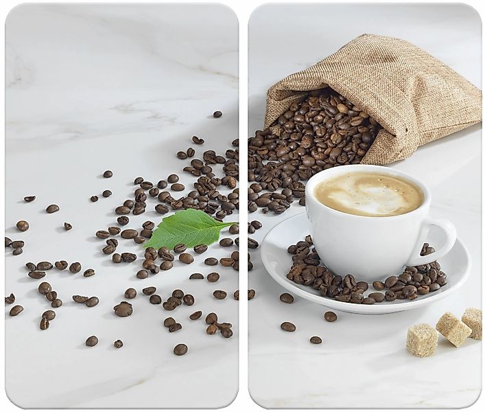 Maximex Herd-Abdeckplatte "Universal Modell CAFÉ AROMATICA", (Set, 2 tlg.), günstig online kaufen