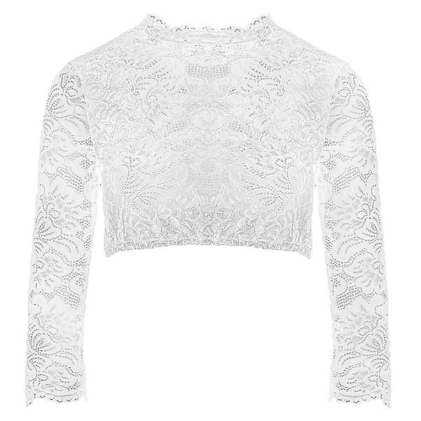 Spieth & Wensky Dirndlbluse Dirndlbluse Amsterdam 3/4 offweiß günstig online kaufen