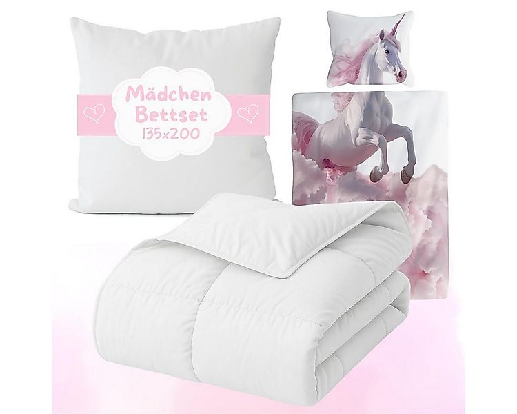 Carpe Sonno Kinderbettdecke + Kopfkissen + Bettwäsche 135x200 80x80 Kinder günstig online kaufen