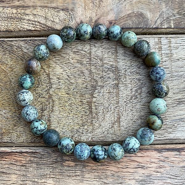 NAHLE Perlenarmband Armband Afrikanischer Türkis Naturstein günstig online kaufen